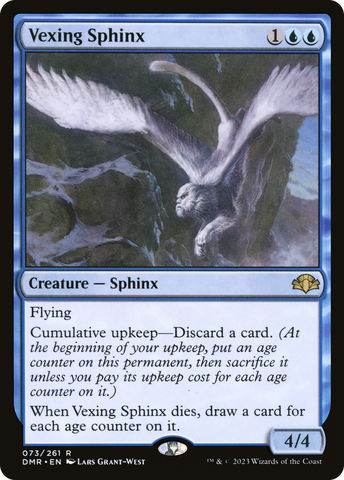 Vexing Sphinx [Dominaria Remastered]