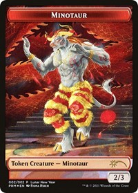 Minotaur Token (2021 Lunar New Years Promo) [Unique and Miscellaneous Promos]