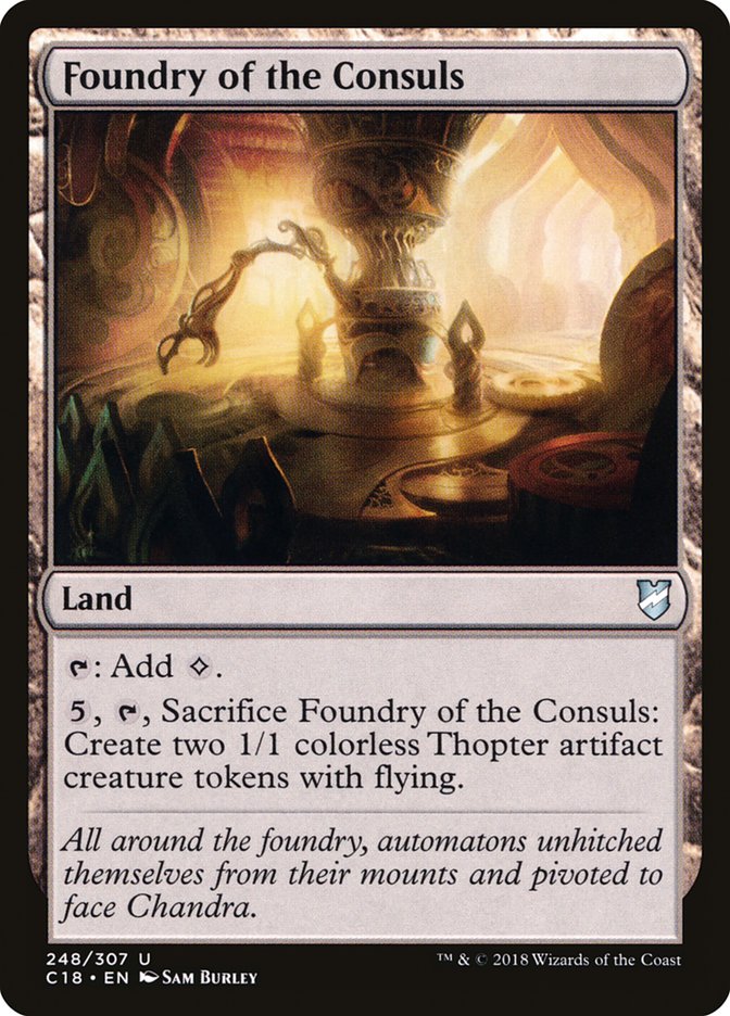 Foundry of the Consuls [Commander 2018] | One MTG