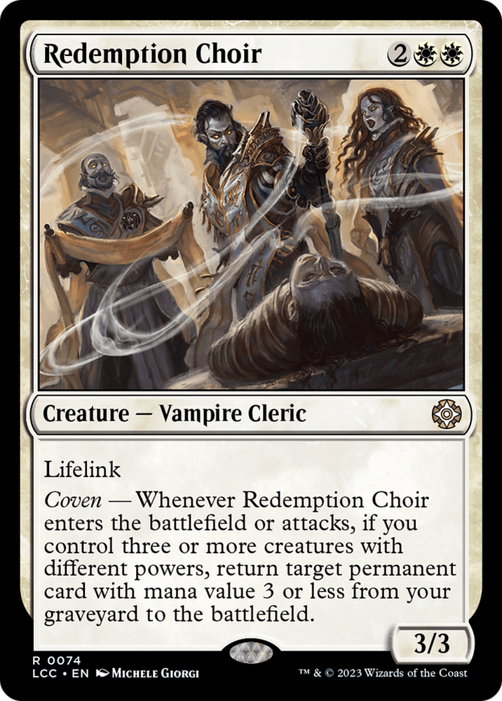 Redemption Choir [The Lost Caverns of Ixalan Commander]