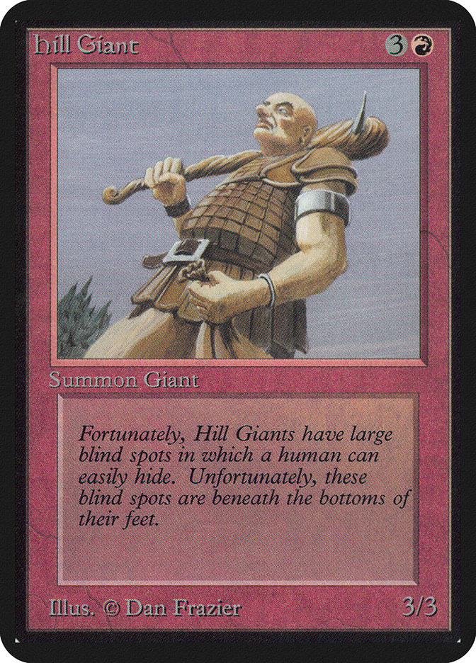 Hill Giant [Alpha Edition] | One MTG