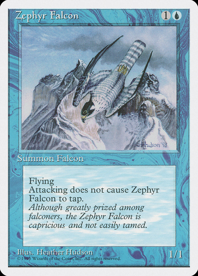Zephyr Falcon [Fourth Edition] | One MTG