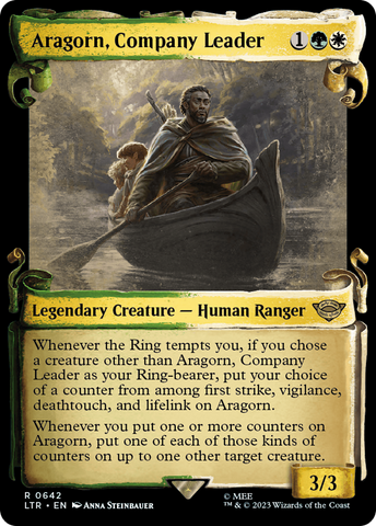 Aragorn, Company Leader [The Lord of the Rings: Tales of Middle-Earth Showcase Scrolls]