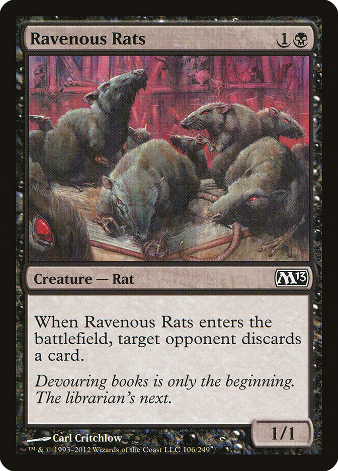 Ravenous Rats [Magic 2013] | One MTG