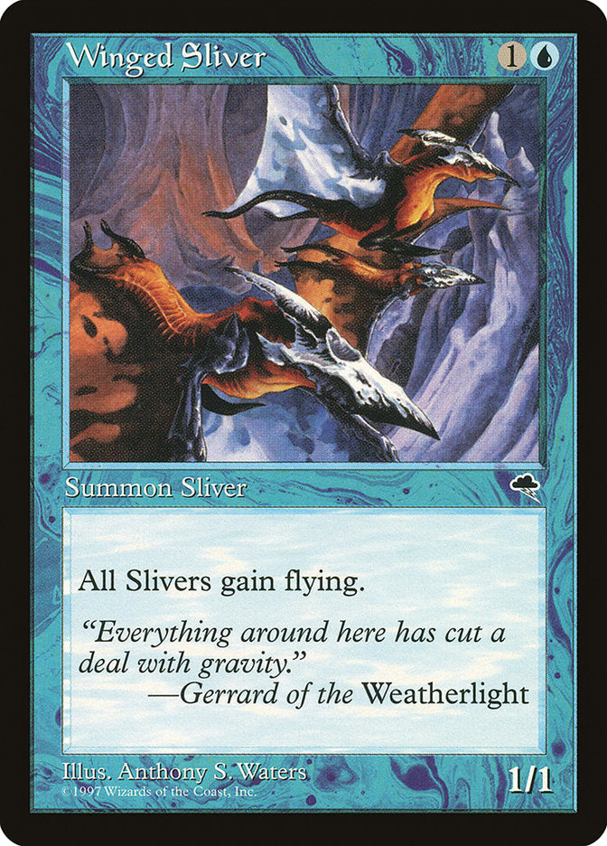 Winged Sliver [Tempest] | One MTG