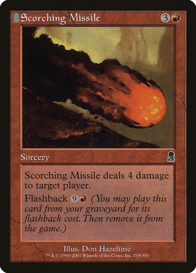 Scorching Missile [Odyssey] | One MTG