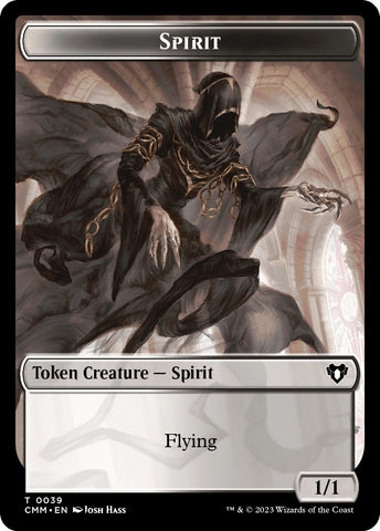 Spirit (0039) // Insect Double-Sided Token [Commander Masters Tokens]