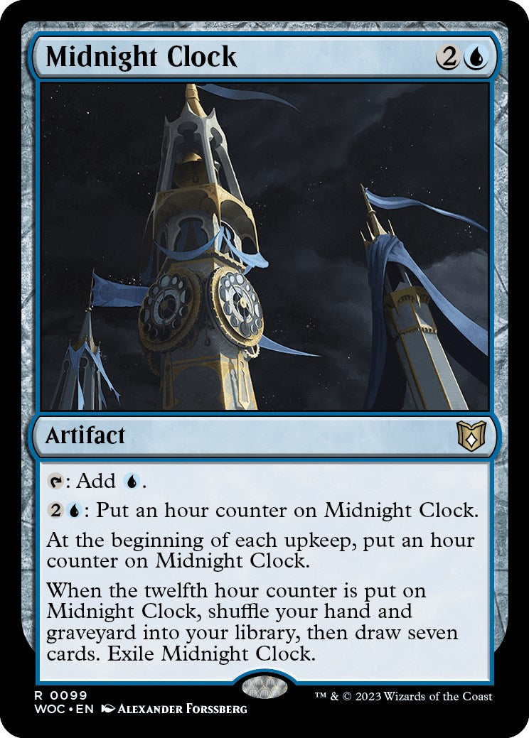 Midnight Clock [Wilds of Eldraine Commander] | One MTG