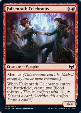 Falkenrath Celebrants [Innistrad: Crimson Vow]