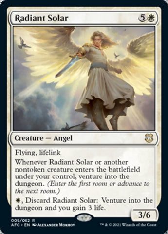 Radiant Solar [Dungeons & Dragons: Adventures in the Forgotten Realms Commander]