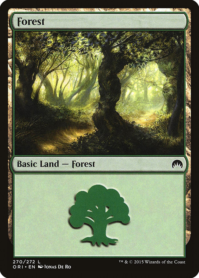 Forest (270) [Magic Origins] | One MTG