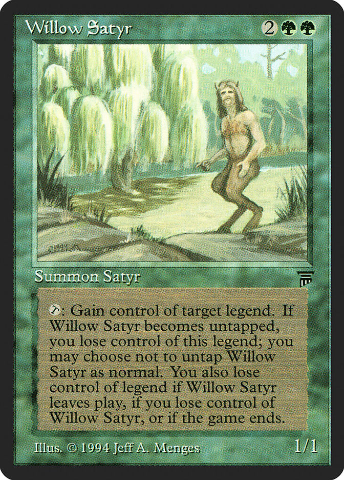 Willow Satyr [Legends] | One MTG