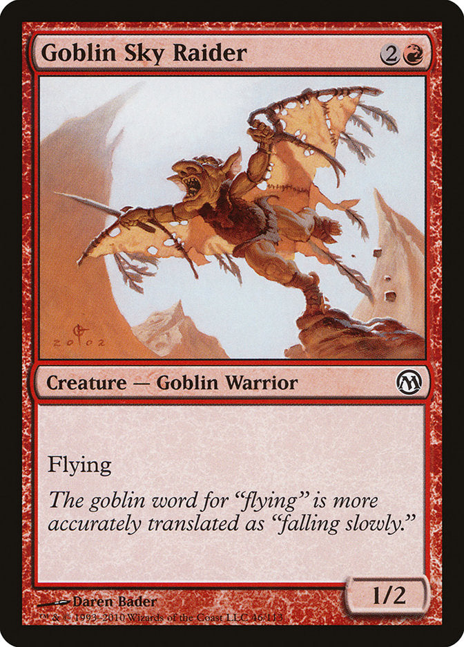 Goblin Sky Raider [Duels of the Planeswalkers] | One MTG