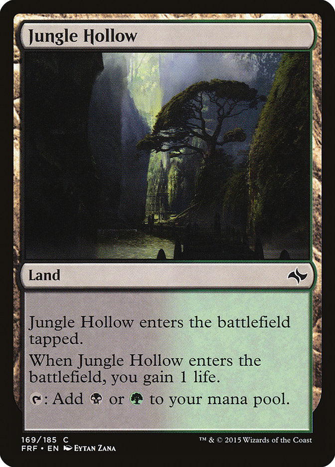 Jungle Hollow [Fate Reforged] | One MTG