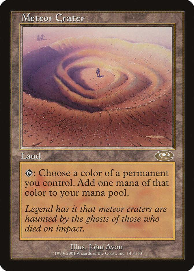 Meteor Crater [Planeshift] | One MTG