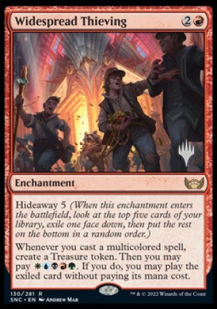 Widespread Thieving (Promo Pack) [Streets of New Capenna Promos]