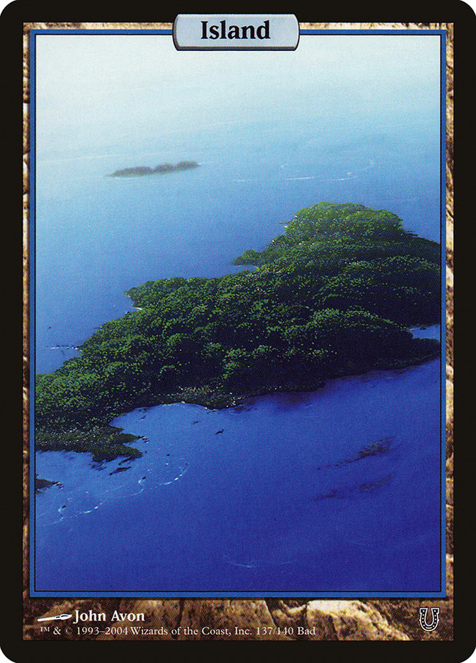 Island (137) [Unhinged] | One MTG