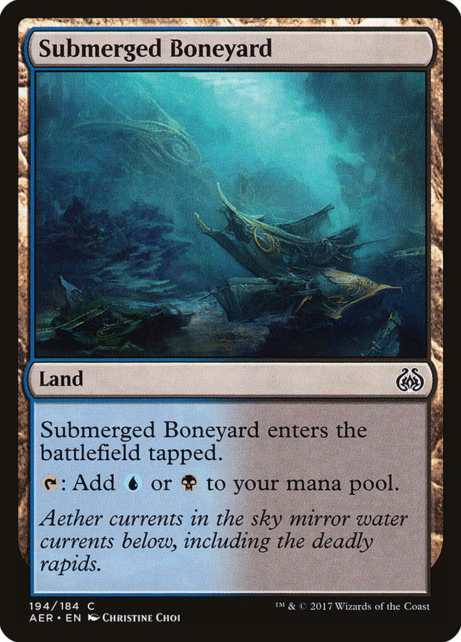 Submerged Boneyard [Aether Revolt] | One MTG