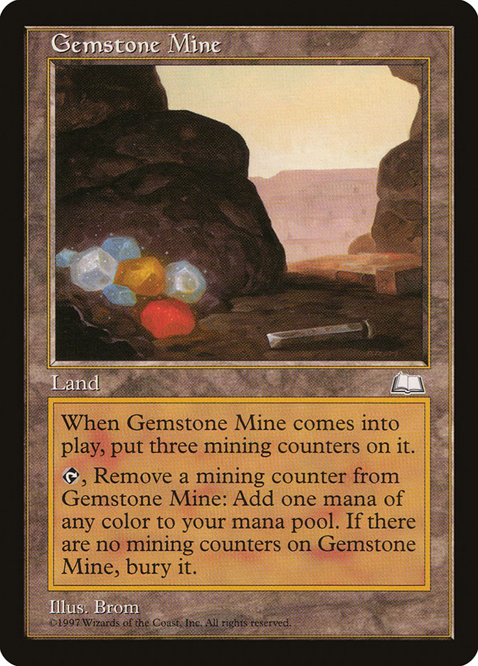 Gemstone Mine [Weatherlight] | One MTG