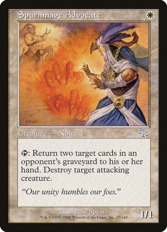 Spurnmage Advocate [Judgment] | One MTG