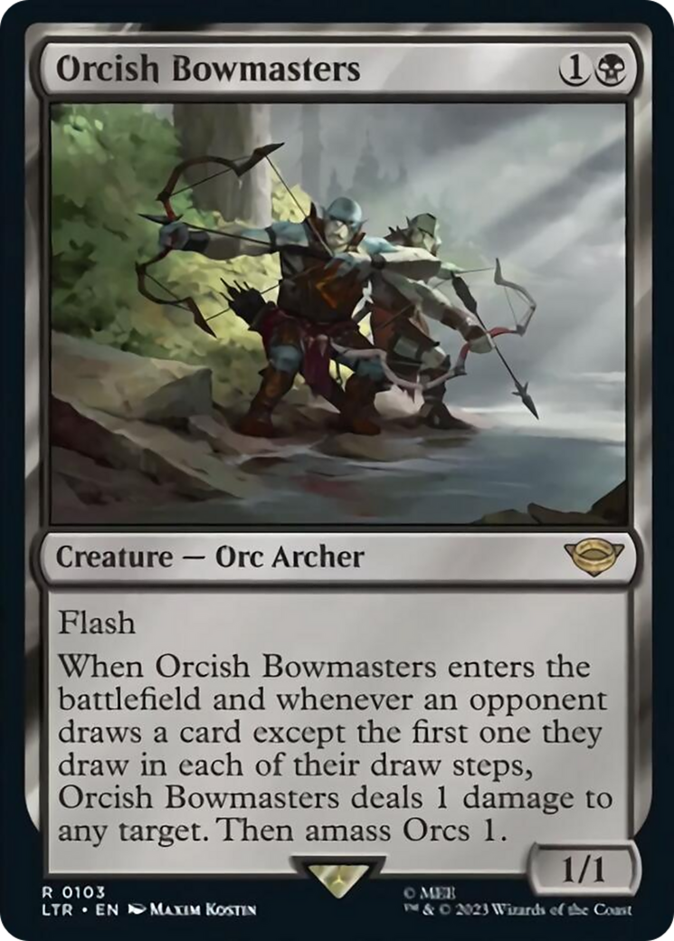 Orcish Bowmasters [The Lord of the Rings: Tales of Middle-Earth] | One MTG