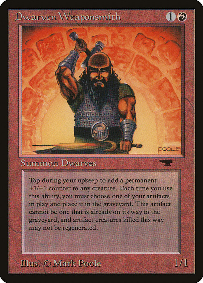 Dwarven Weaponsmith [Antiquities] | One MTG