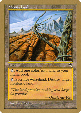 Wasteland (Jakub Slemr) [World Championship Decks 1999]