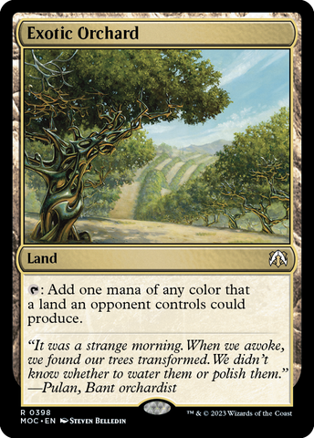 Exotic Orchard [March of the Machine Commander]