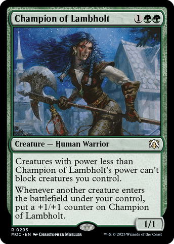 Champion of Lambholt [March of the Machine Commander]