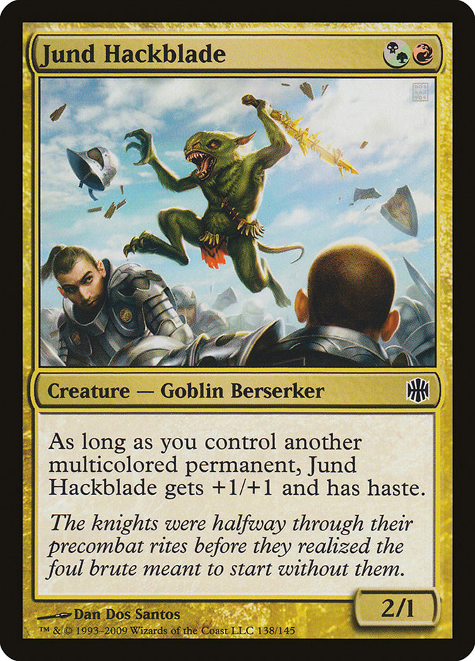 Jund Hackblade [Alara Reborn]