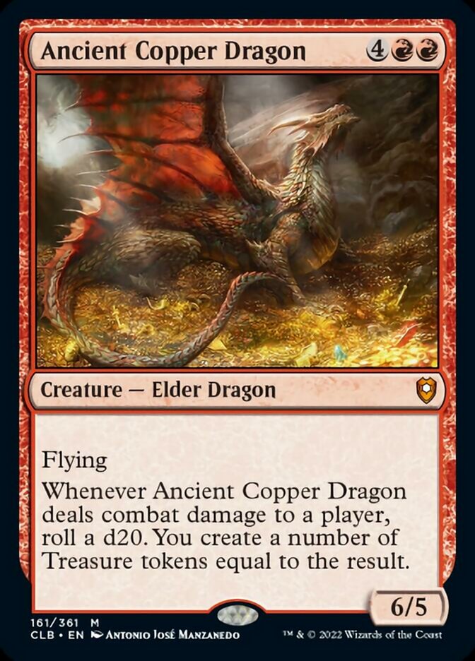 Ancient Copper Dragon [Commander Legends: Battle for Baldur's Gate] | One MTG