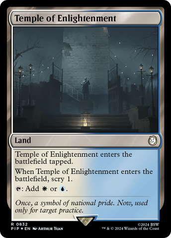 Temple of Enlightenment (Surge Foil) [Fallout]