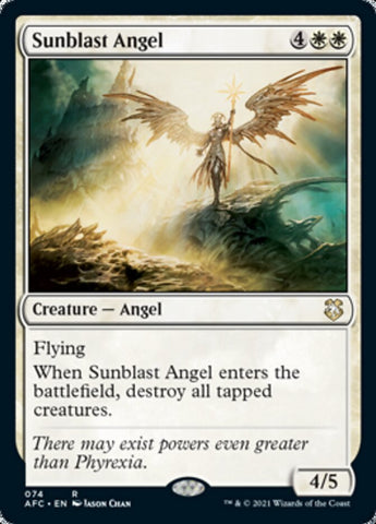 Sunblast Angel [Dungeons & Dragons: Adventures in the Forgotten Realms Commander]