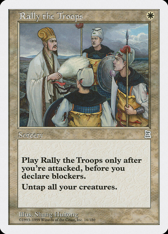 Rally the Troops [Portal Three Kingdoms] | One MTG