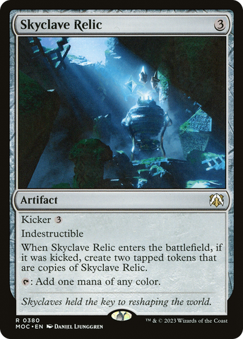 Skyclave Relic [March of the Machine Commander]