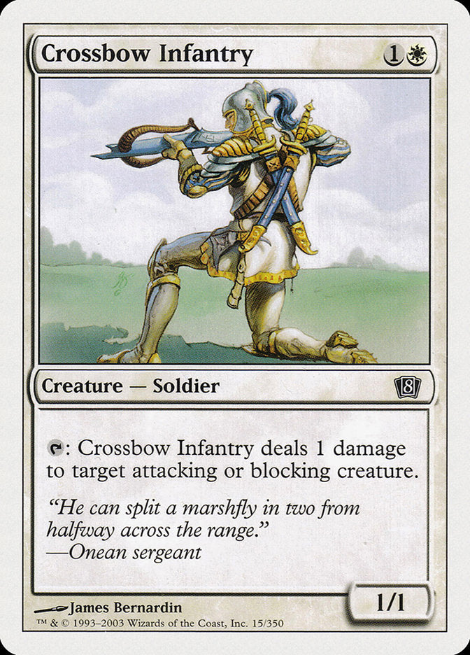 Crossbow Infantry [Eighth Edition] | One MTG