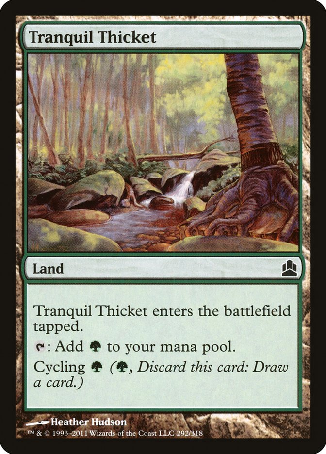 Tranquil Thicket [Commander 2011] | One MTG
