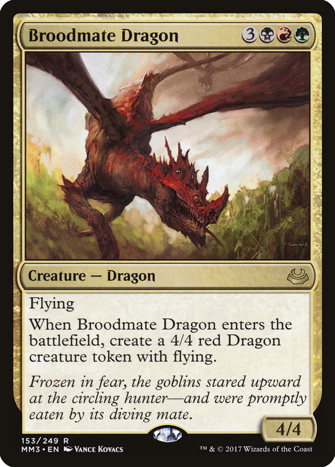 Broodmate Dragon [Modern Masters 2017] | One MTG