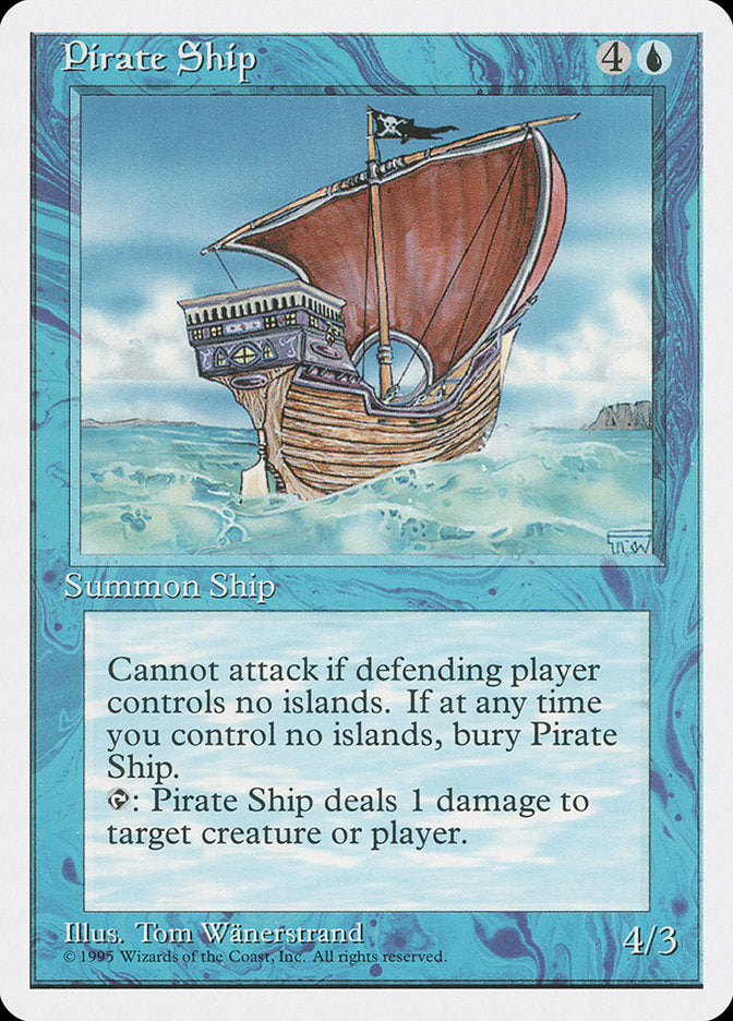 Pirate Ship [Fourth Edition] | One MTG