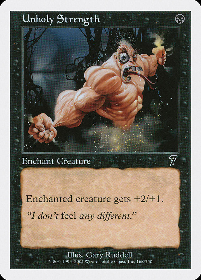 Unholy Strength [Seventh Edition] | One MTG