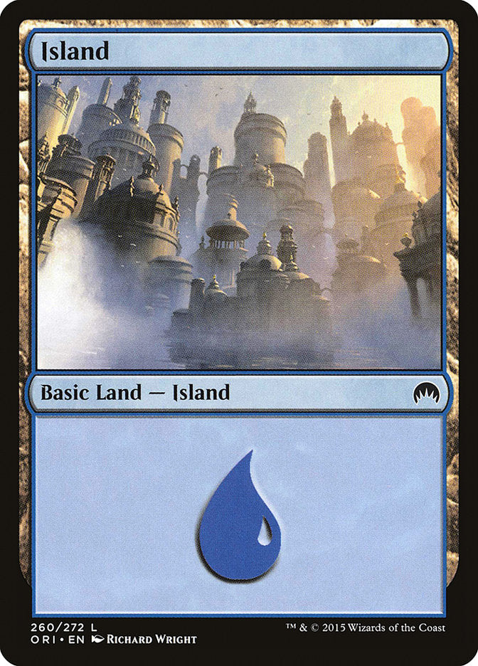Island (260) [Magic Origins] | One MTG