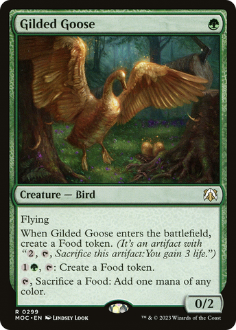 Gilded Goose [March of the Machine Commander]