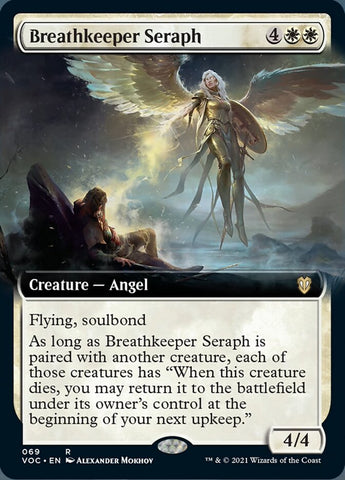 Breathkeeper Seraph (Extended Art) [Innistrad: Crimson Vow Commander]