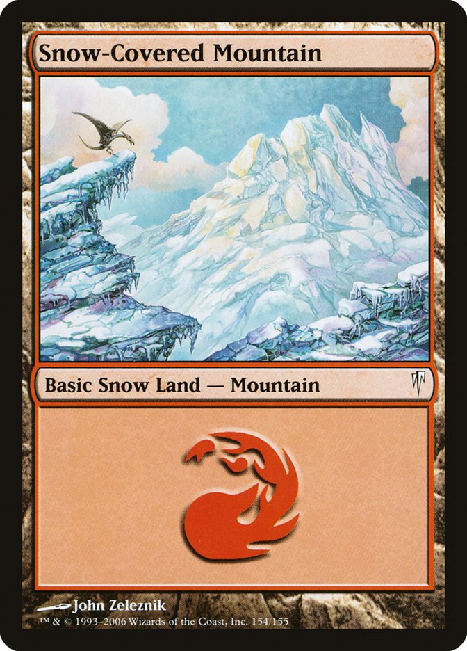 Snow-Covered Mountain [Coldsnap] | One MTG