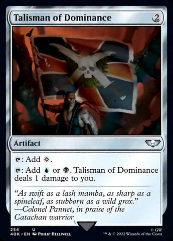 Talisman of Dominance (254) [Warhammer 40,000]