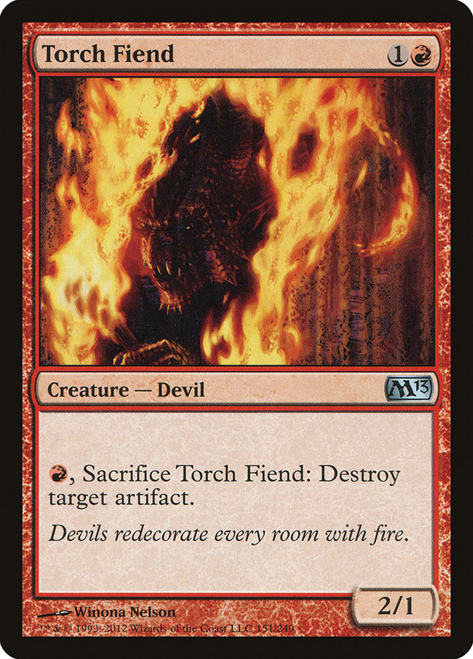 Torch Fiend [Magic 2013]