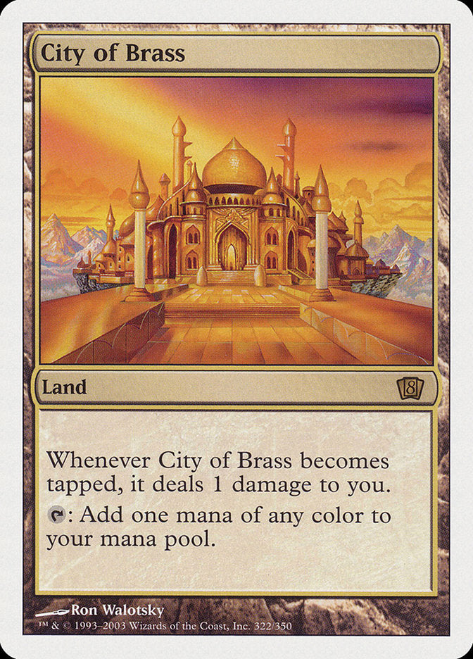 City of Brass [Eighth Edition] | One MTG