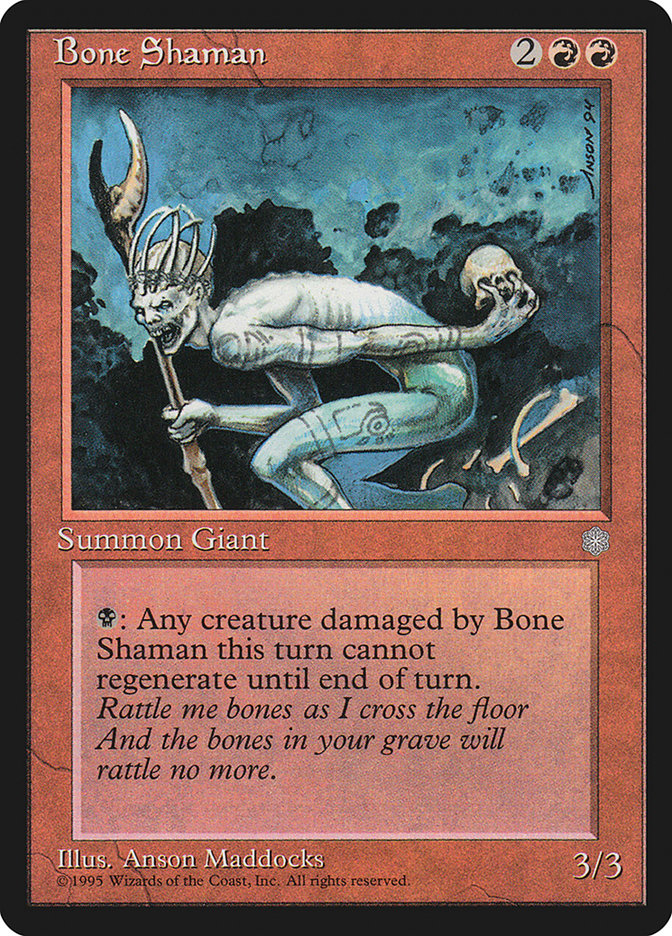 Bone Shaman [Ice Age] | One MTG