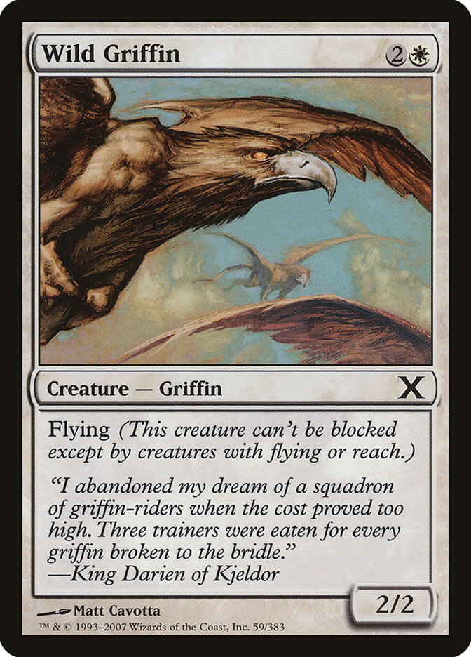 Wild Griffin [Tenth Edition] | One MTG