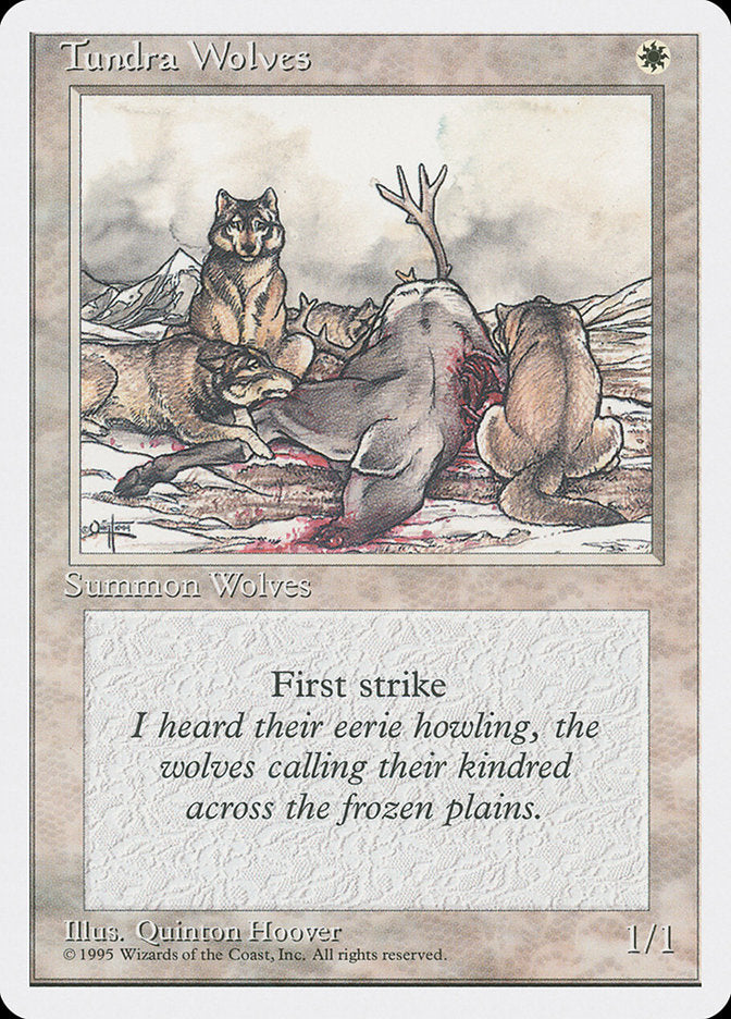 Tundra Wolves [Fourth Edition] | One MTG
